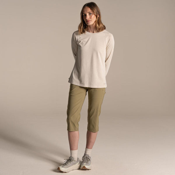 Craghoppers Kiwi Pro III Cropped Trousers | Women’s Walking Trousers Ireland - Borderland Muff