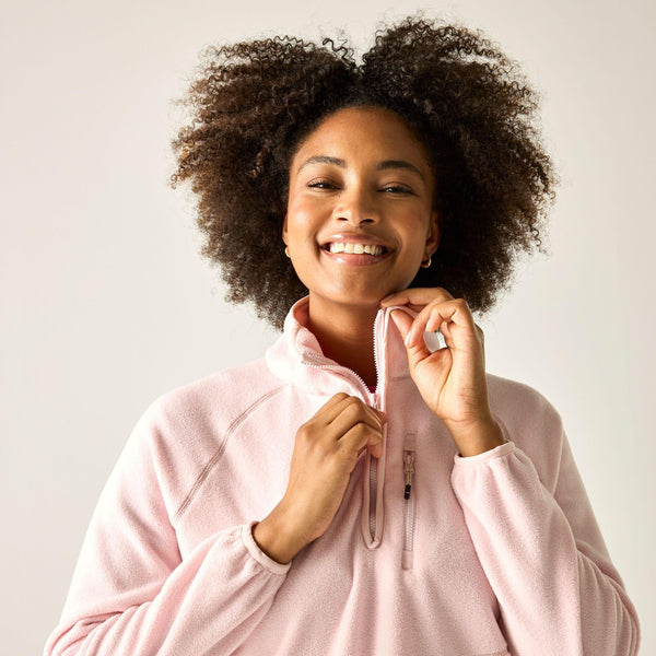 Regatta Frankie Women’s Half Zip Fleece | Soft Microfleece Ireland - Borderland Muff