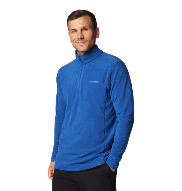 Columbia Men's Klamath Range II Half Zip Fleece Ireland | Lightweight Mens Fleece - Borderland Muff