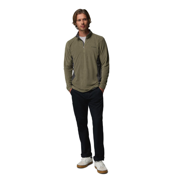 Columbia Men's Klamath Range II Half Zip Fleece Ireland | Lightweight Mens Fleece - Borderland Muff