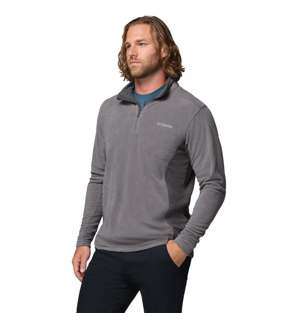 Columbia Men's Klamath Range II Half Zip Fleece Ireland | Lightweight Mens Fleece - Borderland Muff