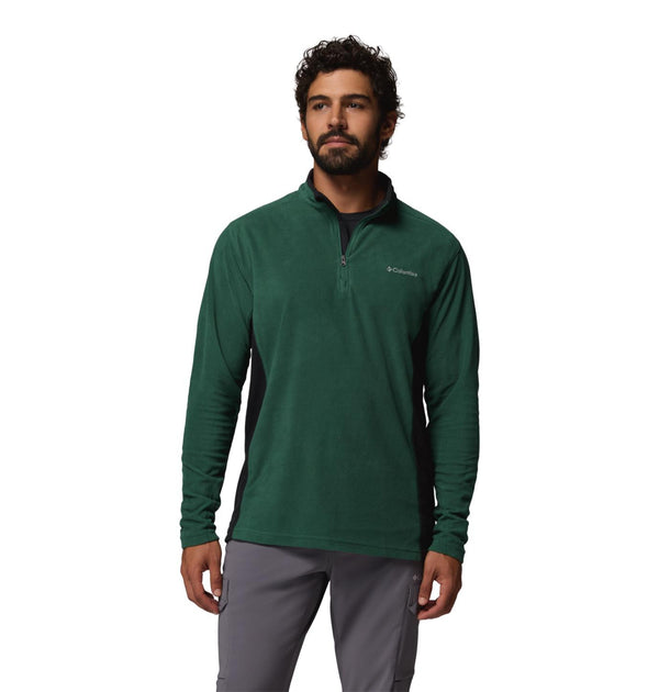 Columbia Men's Klamath Range II Half Zip Fleece Ireland | Lightweight Mens Fleece - Borderland Muff