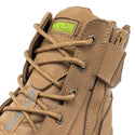 Apache Outback Safety Boots | Wide Fit Side Zip Work Boots - Borderland Muff