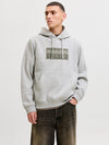 Jack & Jones JCO Fusion Box Sweat Hoodie – Organic Cotton Relaxed Fit Men's Hoodie - Borderland Muff