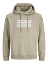 Jack & Jones JCO Fusion Box Sweat Hoodie – Organic Cotton Relaxed Fit Men's Hoodie - Borderland Muff