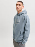Jack & Jones JCO Fusion Box Sweat Hoodie – Organic Cotton Relaxed Fit Men's Hoodie