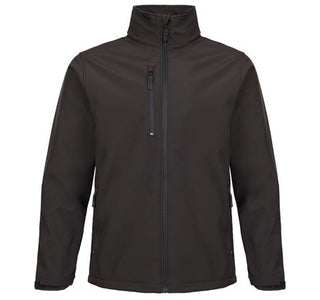 Fort Selkirk Water Resistant Breathable Softshell Jacket-BLACK