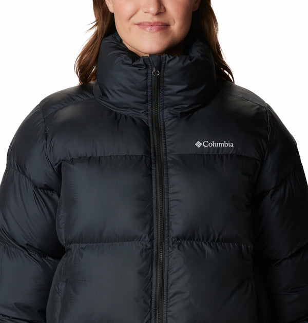 Columbia Ladies Water Repellent Insulated Regular Fit Puffect Jacket-BLACK