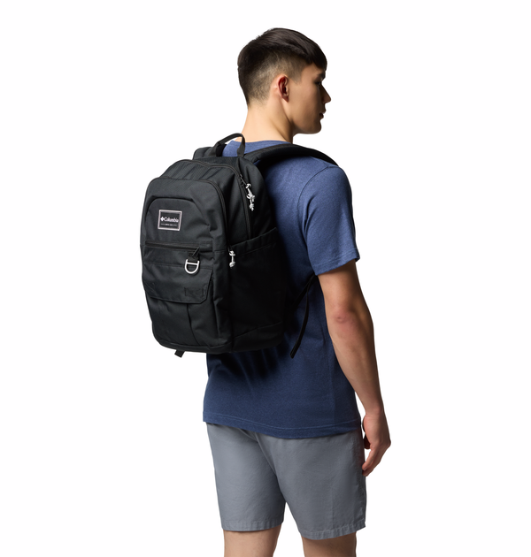 Columbia Buxton 26L Padded Laptop Backpack-BLACK