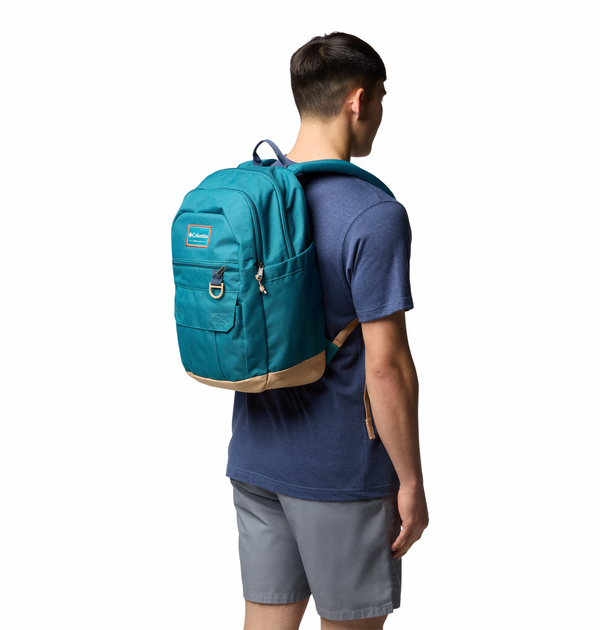 Columbia Buxton 26L Padded Laptop Backpack-BLUE