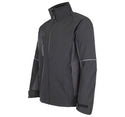 Tuff Stuff Mens Stanton Water Resistant Softshell Jacket-BLACK