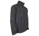 Tuff Stuff Mens Stanton Water Resistant Softshell Jacket-BLACK