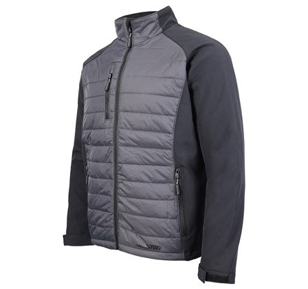 Tuff Stuff Mens Snape Work Jacket -GREY/BLACK