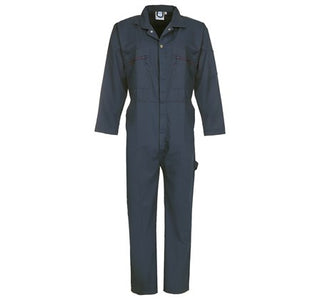 Fort Zip Front Coverall With Elasticated Back-GREEN