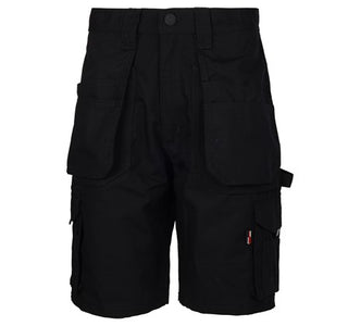 Tuff Stuff Enduro 844 Multi Pocket Cargo Work Short-BLACK