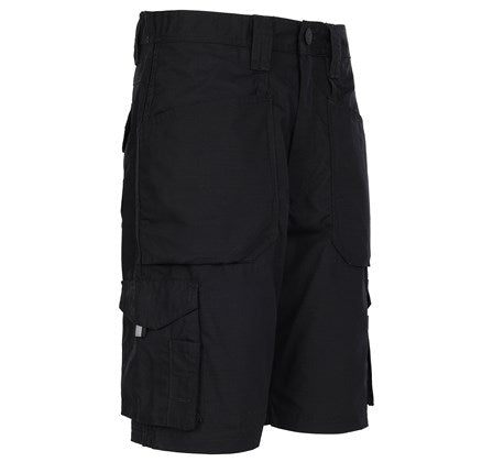 Tuff Stuff Enduro 844 Multi Pocket Cargo Work Short-BLACK