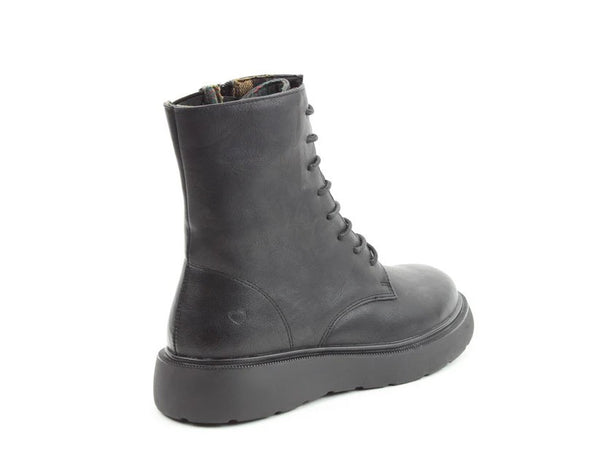 Back view of Heavenly Feet Fern Vegan Friendly Ankle Boot – lightweight mid-height women’s boot
