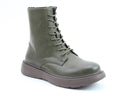 Heavenly Feet Fern Vegan Friendly Ankle Boot – lace-up with side zip and lightweight sole