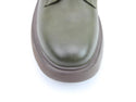 Toe view of Heavenly Feet Fern Ankle Boot – women’s lightweight Litesoles boot with memory foam insole in Khaki