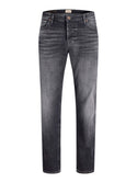 Jack & Jones Mike 335 Men’s Black Jeans | Tapered Fit Denim – Borderland Muff