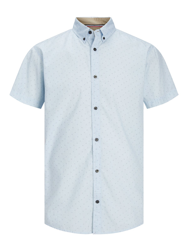 Produkt Regular Fit Dek Mason All Over Print Shirt-BLUE