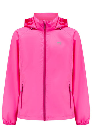 Mac in a Sac Adults Waterproof Breathable Windproof Unisex Origin Packable Jacket-PINK - Borderland Muff