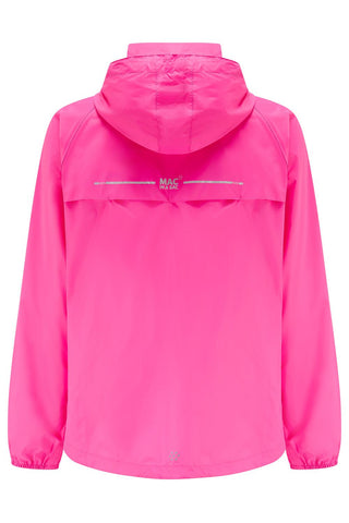Mac in a Sac Adults Waterproof Breathable Windproof Unisex Origin Packable Jacket-PINK - Borderland Muff