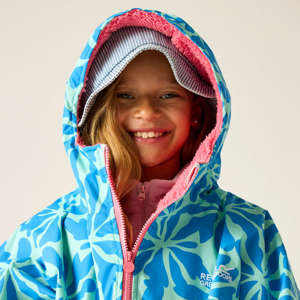Regatta Junior Waterproof Changing Robe | Warm & Windproof - Borderland Muff