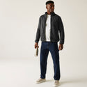 Regatta Men’s Barlee Full Zip Fleece | Warm Marl Knit Teddy Jacket | Borderland Muff - Borderland Muff