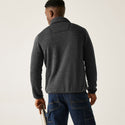 Regatta Men’s Barlee Full Zip Fleece | Warm Marl Knit Teddy Jacket | Borderland Muff - Borderland Muff