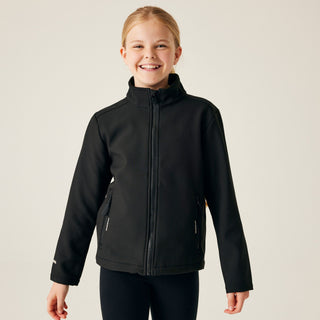 Regatta Kids Ablaze Softshell Jacket TRA732 – Recycled, Reflective & Rebrandable - Borderland Muff