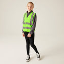 Regatta Kids Hi Vis Vest-FLURO GREEN - Borderland Muff