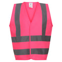 Regatta Kids Hi Vis Vest-FLURO PINK