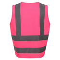 Regatta Kids Hi Vis Vest-FLURO PINK