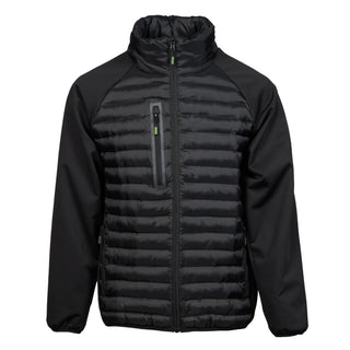 Apache Ashcroft Hybrid Jacket with Hood – Front View - Borderland Muff