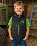 boys-black-green-tractor-gilet-front