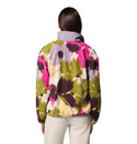 Columbia women's sequoia grove half zip fucshia back