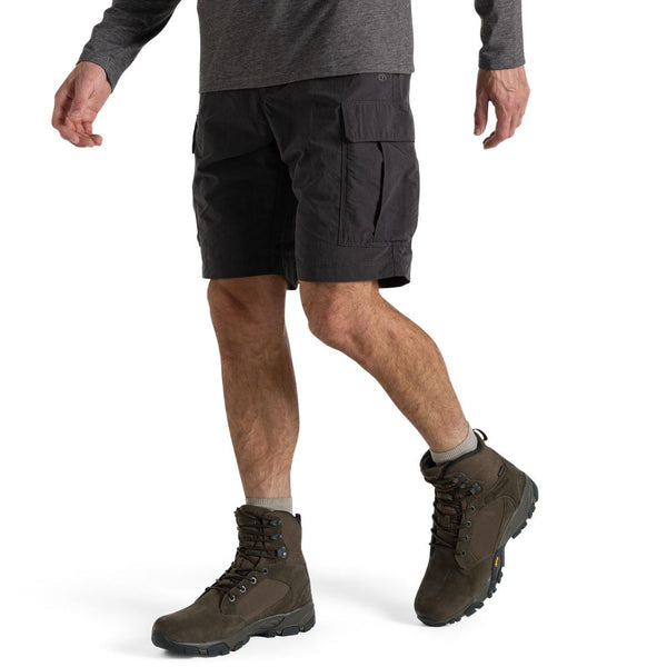 Craghoppers NosiLife Cargo III Shorts Ireland | Mens Travel Shorts - Borderland Muff