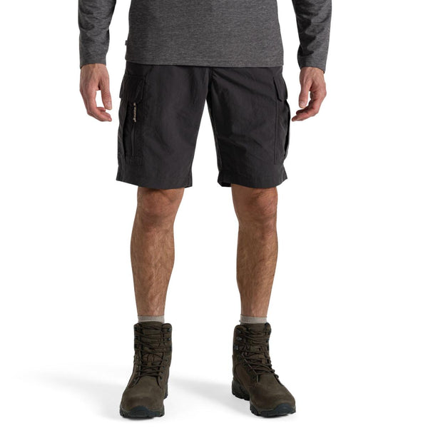 Craghoppers NosiLife Cargo III Shorts Ireland | Mens Travel Shorts - Borderland Muff