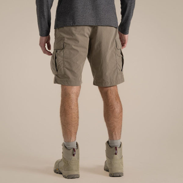 Craghoppers NosiLife Cargo III Shorts Ireland | Mens Travel Shorts - Borderland Muff