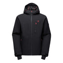 Dare2b Eagle IV Men's Waterproof Ski Jacket in Black showing Front View
