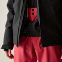 Dare2b Eagle IV Men's Ski Jacket in Black with Internal Snowskirt Detail

