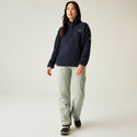 Dare 2b Women’s Slide Out Fleece – Recycled Borg Half Zip Ski Midlayer