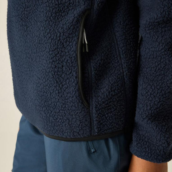Dare 2b Women’s Slide Out Fleece – Recycled Borg Half Zip Ski Midlayer