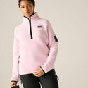 Dare 2b Women’s Slide Out Fleece – Recycled Borg Half Zip Ski Midlayer