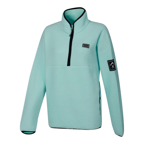 Dare 2b Women’s Slide Out Fleece – Recycled Borg Half Zip Ski Midlayer