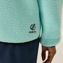 Dare 2b Women’s Slide Out Fleece – Recycled Borg Half Zip Ski Midlayer