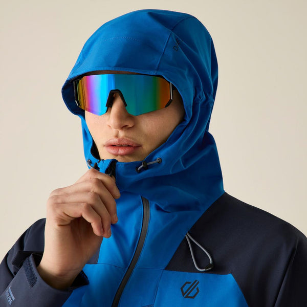 Dare 2b Torrek III Waterproof Jacket men's ARED 35K hiking jacket hood detail