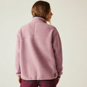 Dare 2b Women’s Slide Out Fleece – Recycled Borg Full Zip Ski Midlayer - Borderland Muff