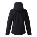 Women's Dare 2b Torrek III Black waterproof hiking jacket with windproof outdoor performance